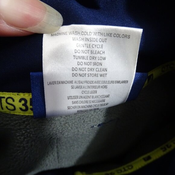 Sperry Top Sider STS35 Men Blue Performance Softshell Jacket Size M Nautical - Picture 10 of 15